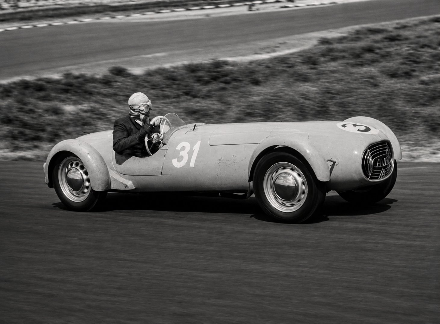 De AVH op Circuit Zandvoort, gebouwd door Anton van Houten