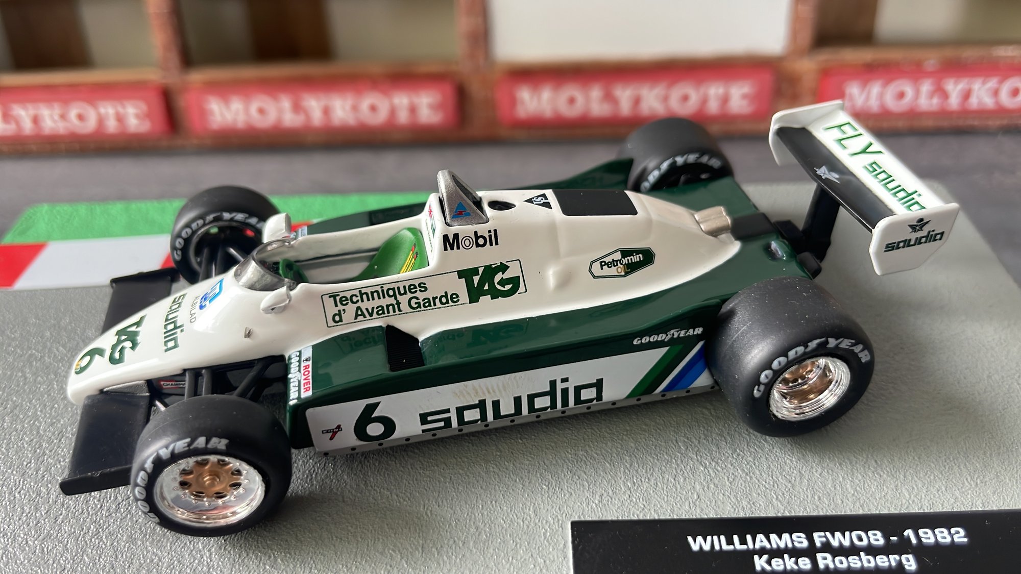 Williams FW08 1982 modelauto in de collectie