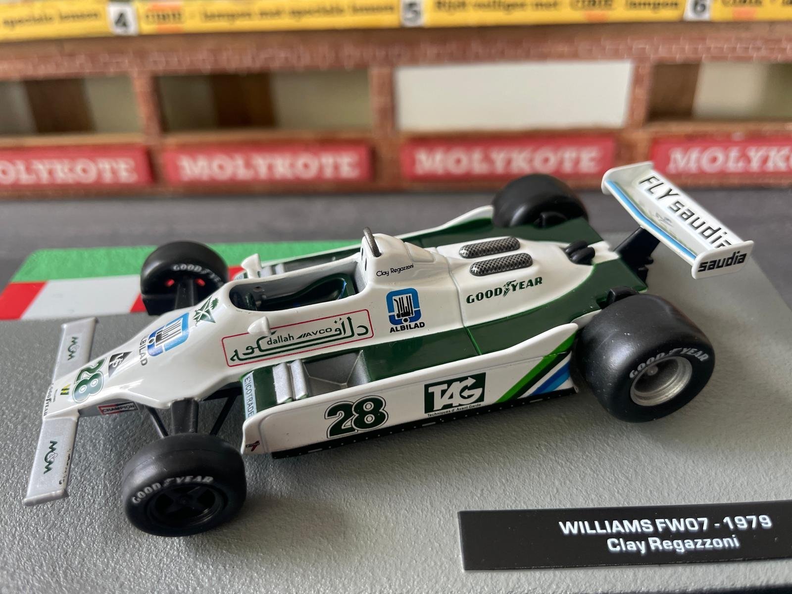 Williams FW07 1:43 modelauto in de collectie